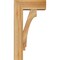 Ekena Millwork Imperial Block Rough Sawn Bracket w/ Offset Brace, Western Red Cedar, 6"W x 14"D x 26"H BKT0604X14X26IMP05RWR - alternate 2